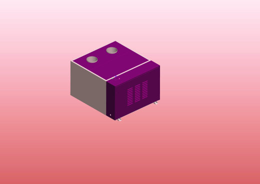 大型工业加湿器3D图3D模型缩略图