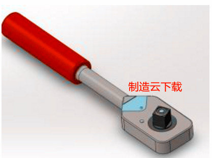 套筒扳手制作模型3D模型缩略图