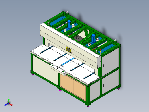 污水过滤膜熔接机正等轴测缩略图
