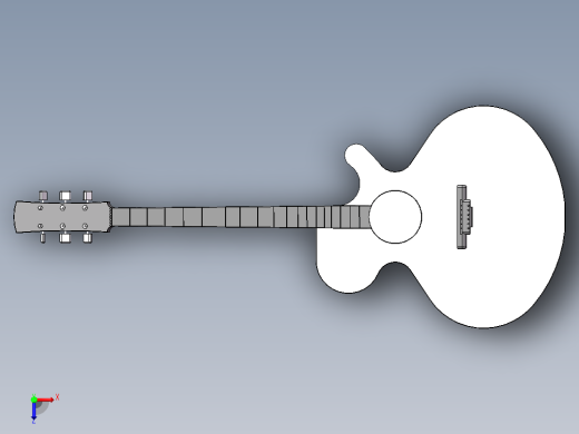 木吉他俯视缩略图