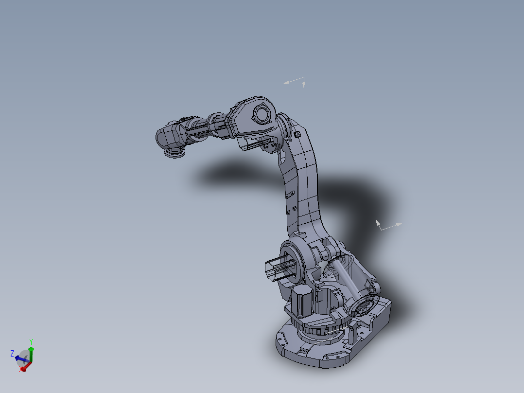 四自由度抓球机械手