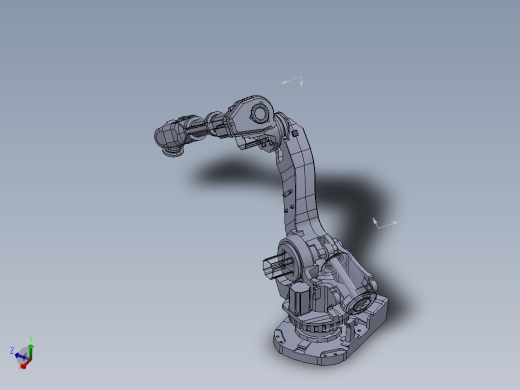 四自由度抓球机械手