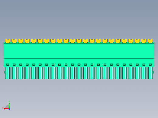 DEGSON 15EDG 系列 3.5mm 插拔式接线端子 FullPack-15EDGKN-3.5-23P-14-00AH后视缩略图