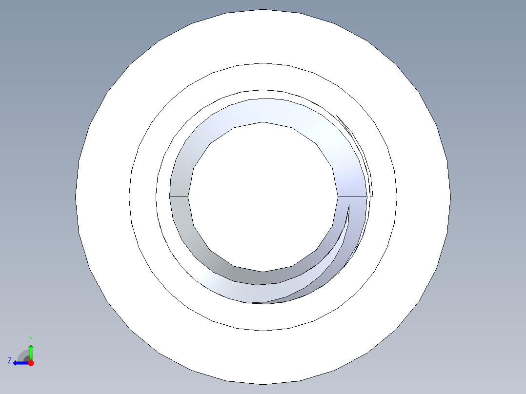 公制SH螺栓选择（DME）-SB DME PM8 x100.STEP右视图