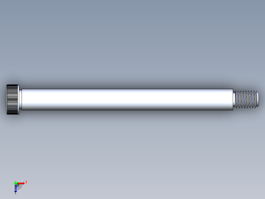 公制SH螺栓选择（DME）-SB DME PM8 x100.STEP俯视图