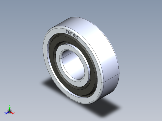 滚珠轴承-Rodamiento FAG 609 9x24x7.STEP