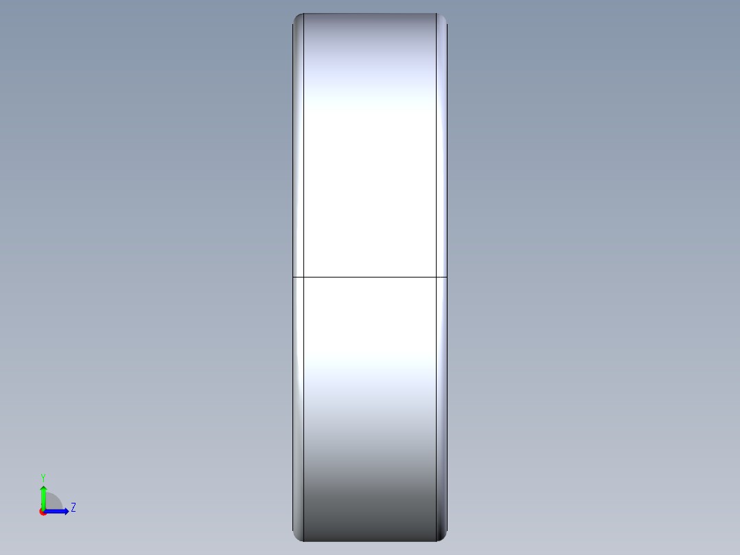 滚珠轴承-Rodamiento FAG 609 9x24x7.STEP左视图