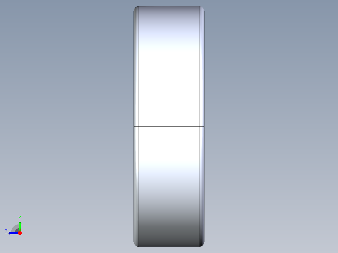 滚珠轴承-Rodamiento FAG 609 9x24x7.STEP右视图