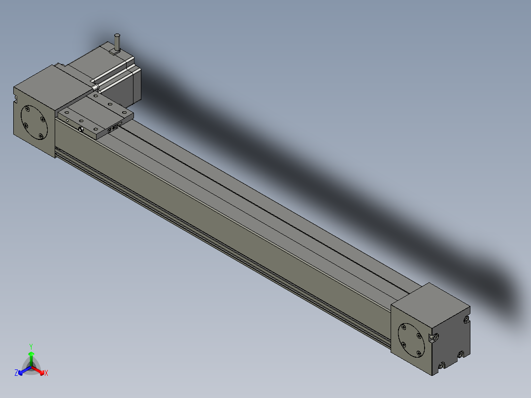 模组FBL80E600-R正等轴测图