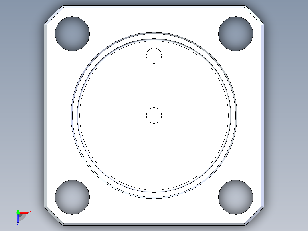 KOSMEKLZ0260-S多系列多零件图纸模型多系列多零件图纸模型俯视图