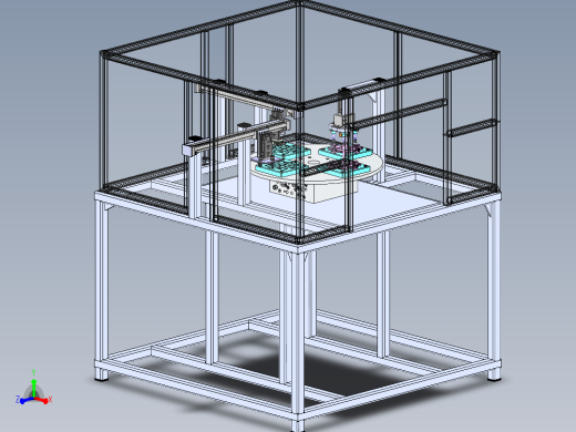 切割机的进料机构