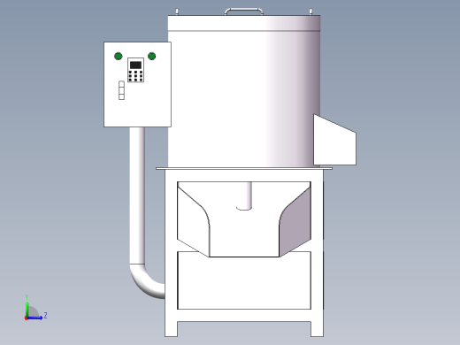 榴莲甩肉去核机SW三维==535601==25左视缩略图