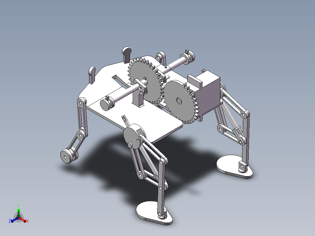 建模正等轴测图