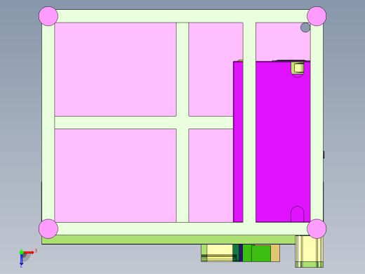 盘装锂电池缺少测量装置俯视缩略图