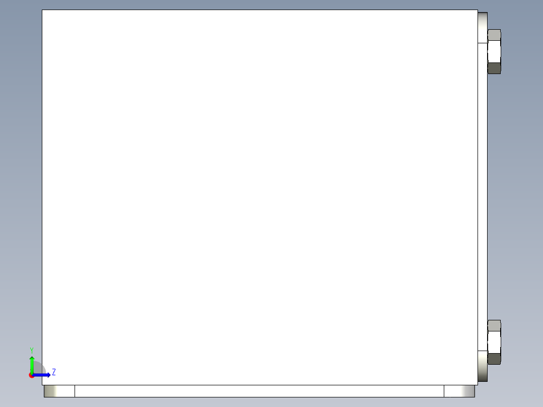 液压阀-液压单向阀系列图纸左视图