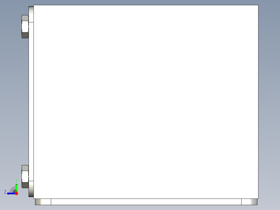 液压阀-液压单向阀系列图纸右视图