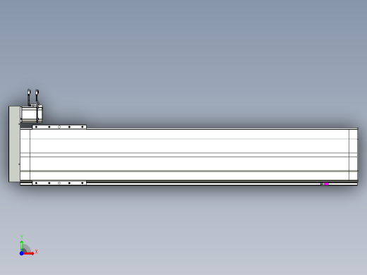 VF丝杆传动-一般环境VF27-Lxx-C-S1300-BR-ZP75-D3前视缩略图
