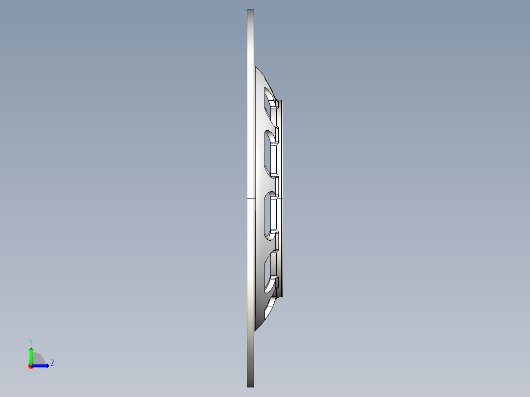 制动器 (53)左视图