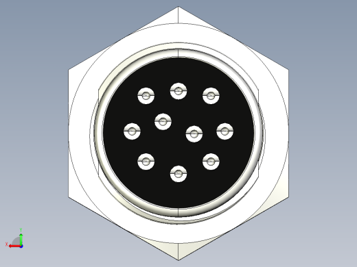 航空插头(7)后视缩略图