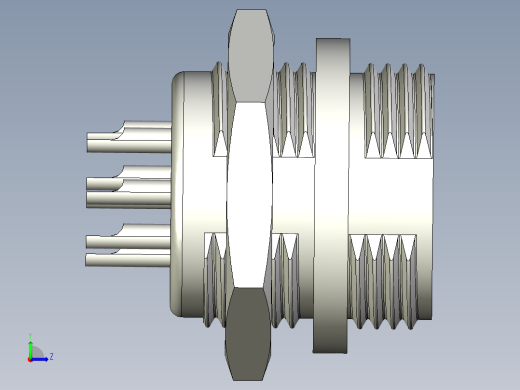 航空插头(7)左视缩略图