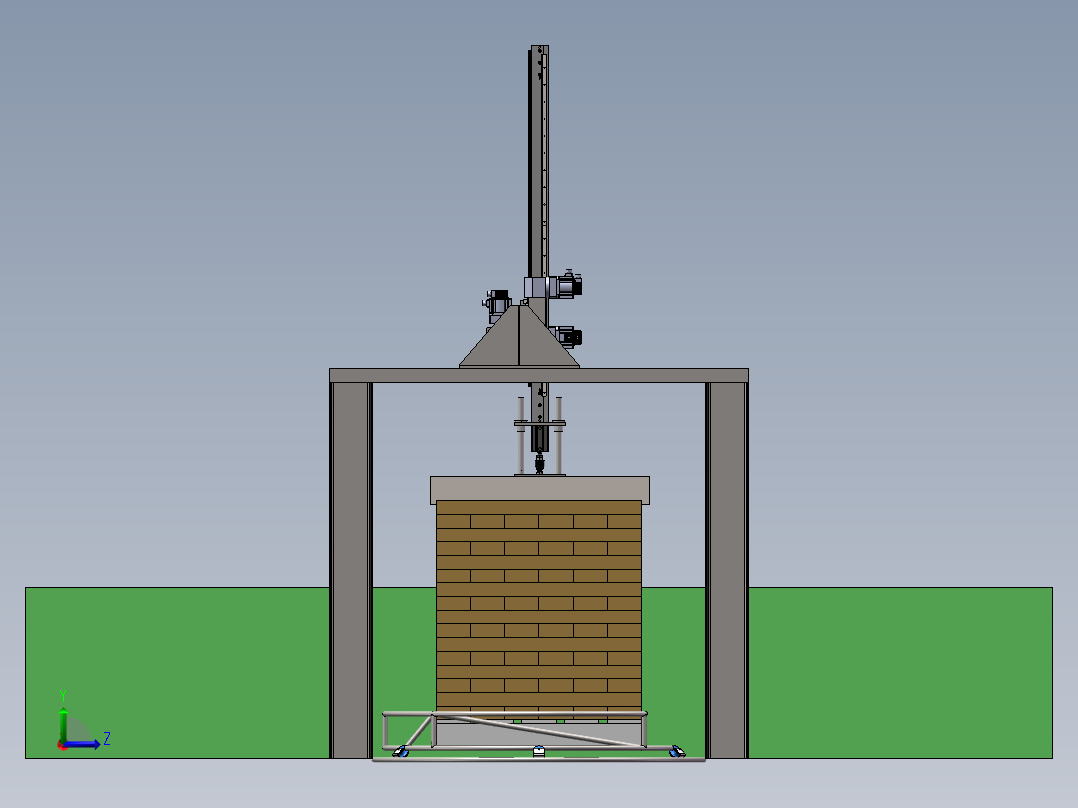 2023.02月-岩棉传输搬运传输辅助设备sw20可编辑左视图