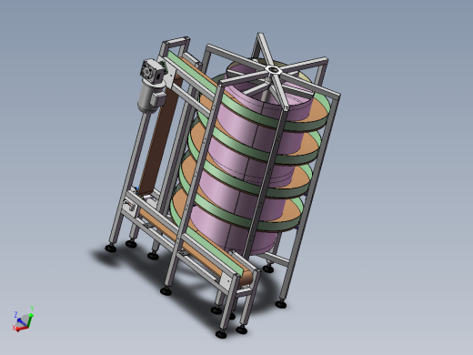 网带螺旋机sw16可编辑