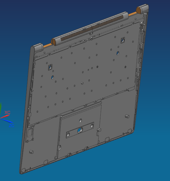 电脑外壳铣HINGE缺口治具