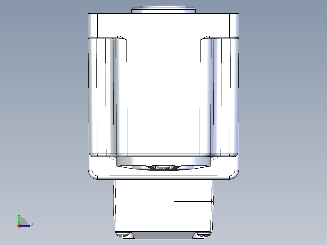 菲尼克斯高速减速电机左视图