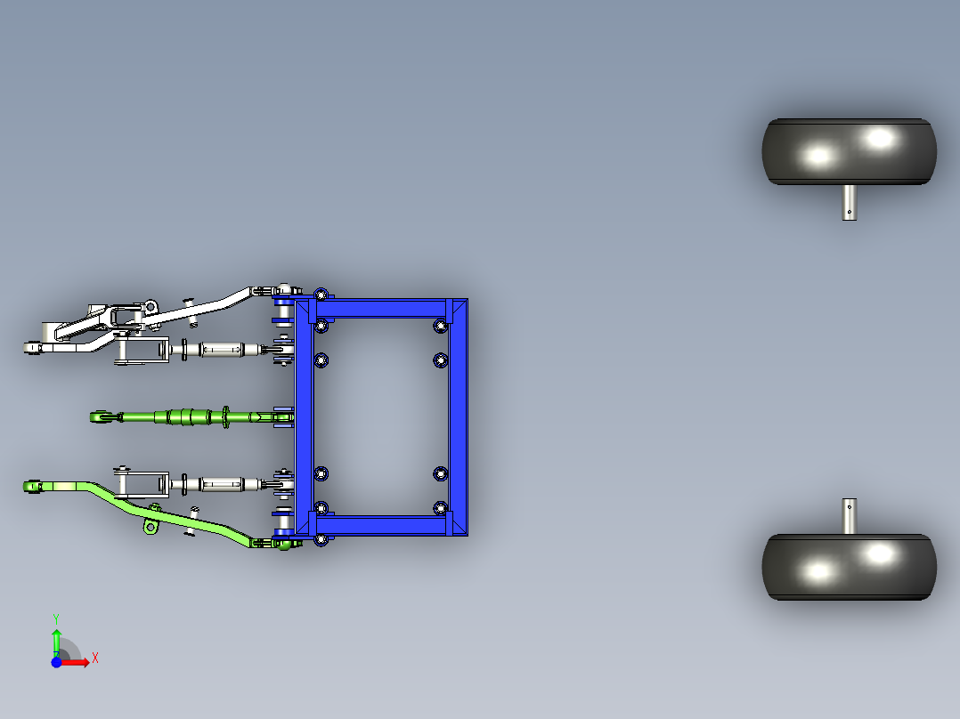B2004589-木材削片机前视图