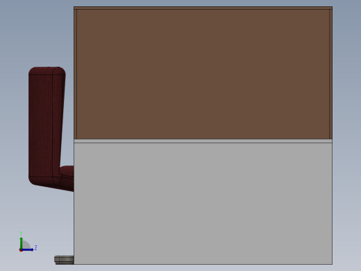 电脑桌(18)左视缩略图