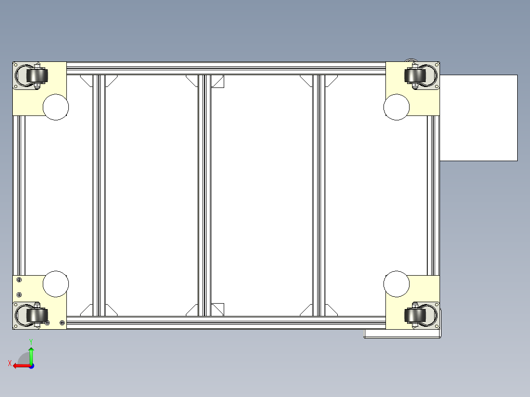 B3003900-振动筛后视图