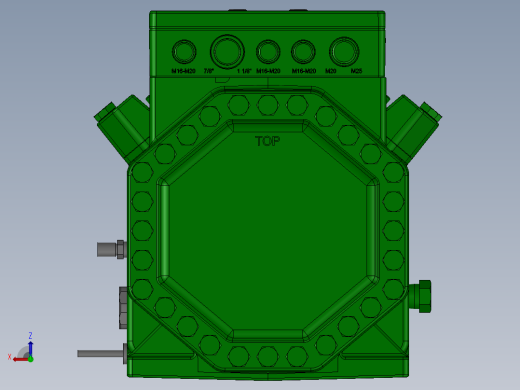 压缩机品牌 Bitzer 型号 4PTC_4KTC_STANDARD后视缩略图