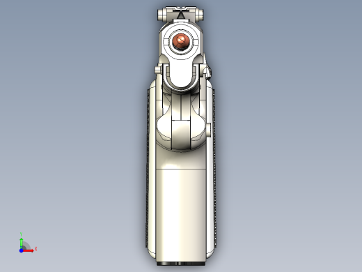 手枪左轮冲锋枪老式狙击步枪设计3D图纸browning-hi-power-1 2 STP前视缩略图