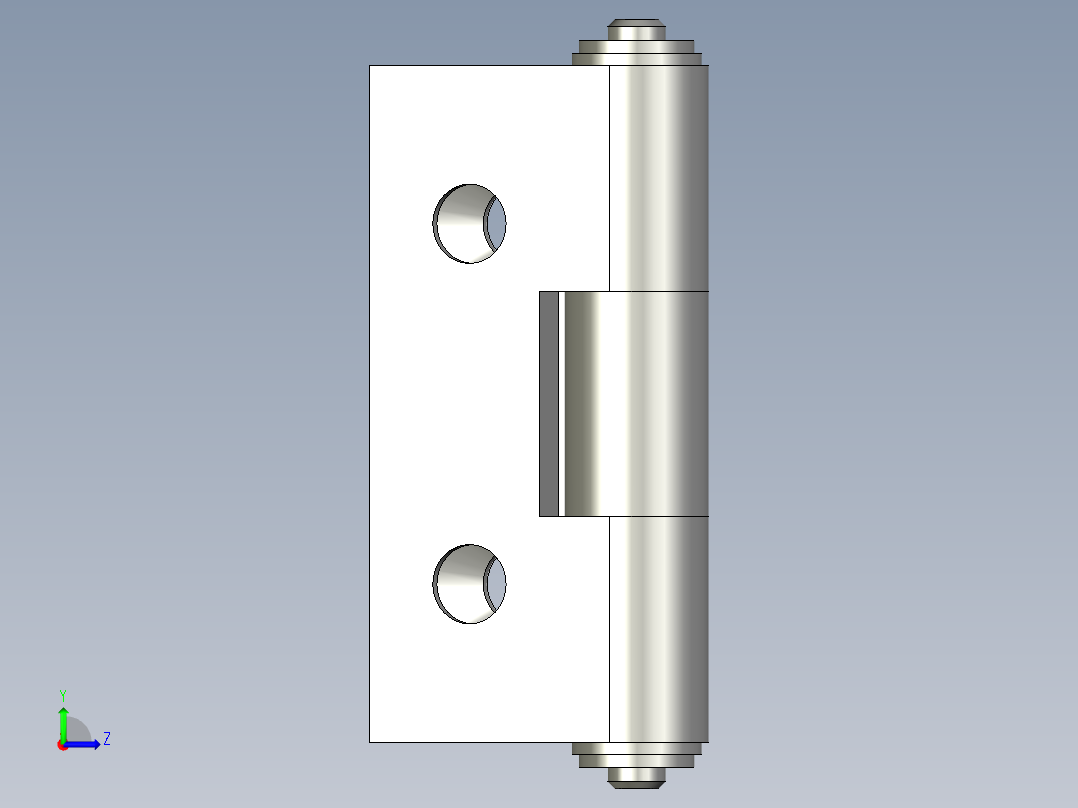 HHPBSN5合页左视图