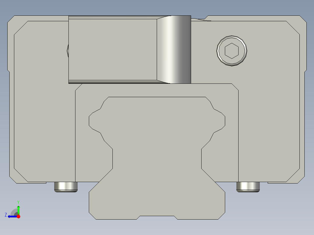 THKHSR20LR2SS-4440L_LF-B右视图