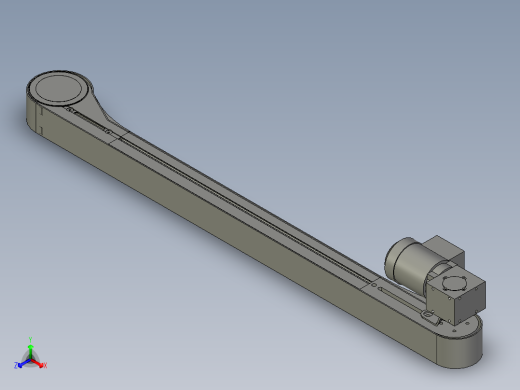 YLU055-001-85mm链板线3D图正等轴测缩略图