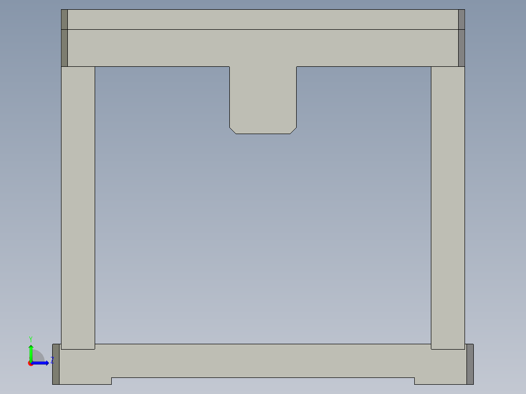 全自动铜膜天线切割检测自动化生产线S2d01-012底膜吸附平台左视图