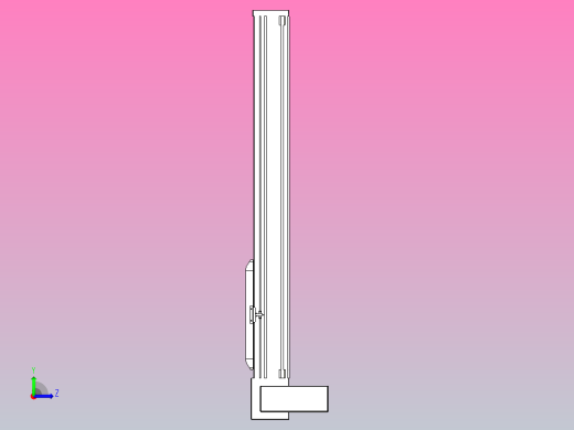 伺服电机集成皮带传动直线执行器TPA-OCB-140-256-L650-RP-P75-N3左视缩略图