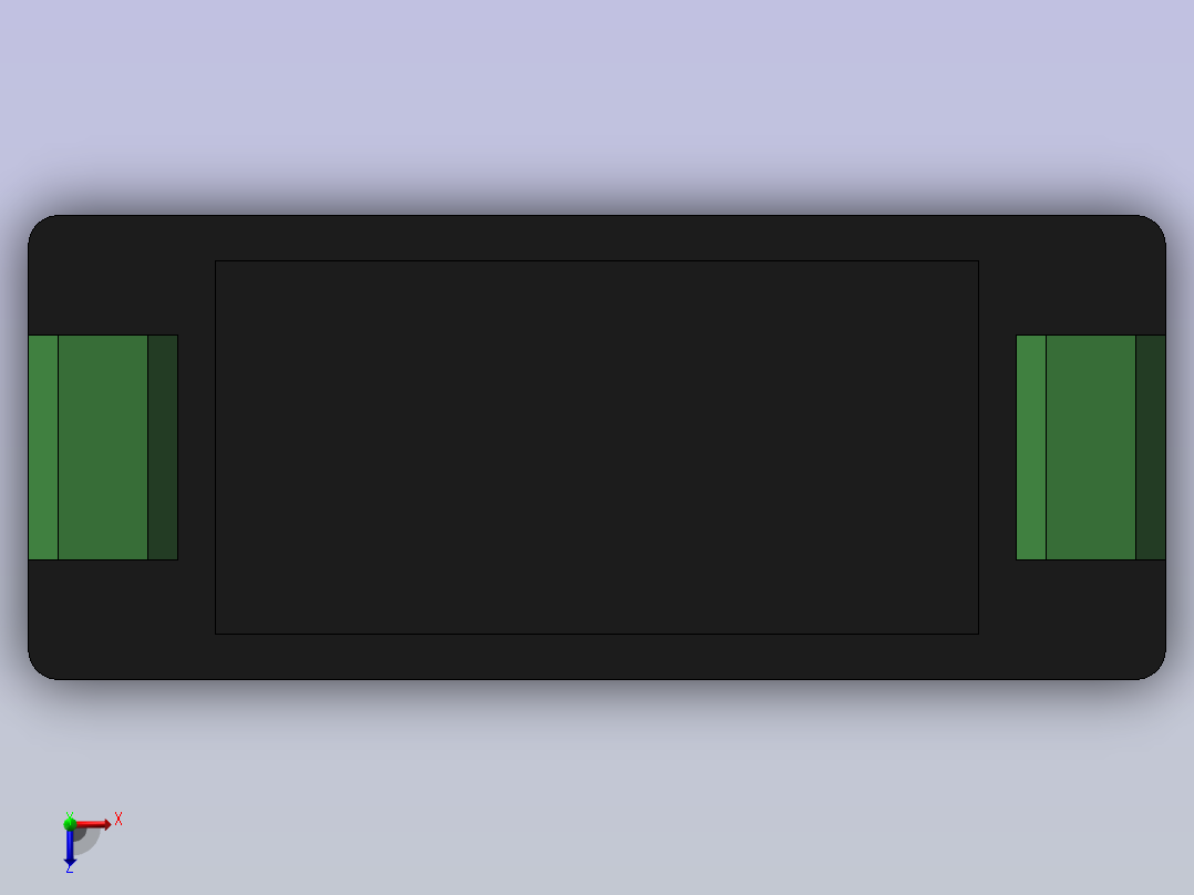 霍尔电源模块URA4812LD-20WR3俯视图