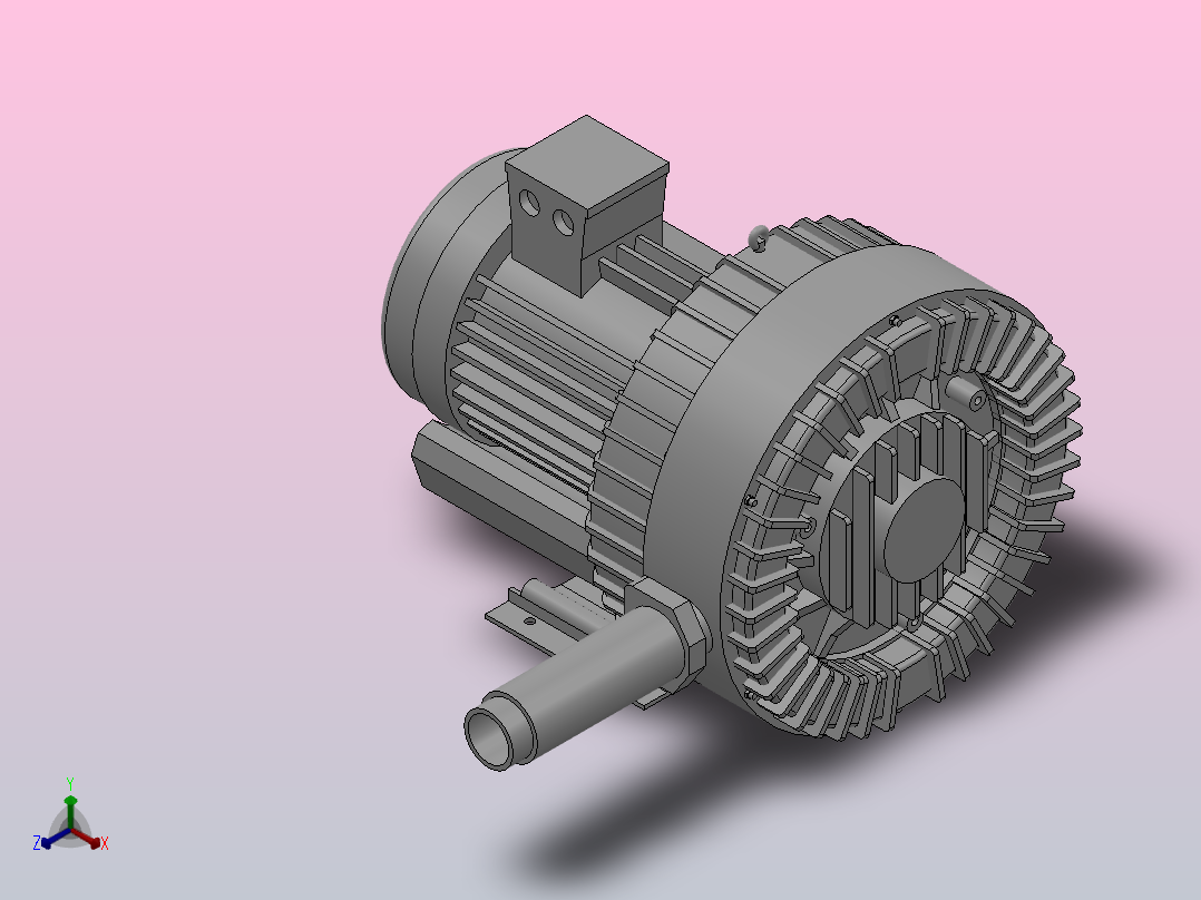 DG-630系列[DG-630-26]高压鼓风机主视图