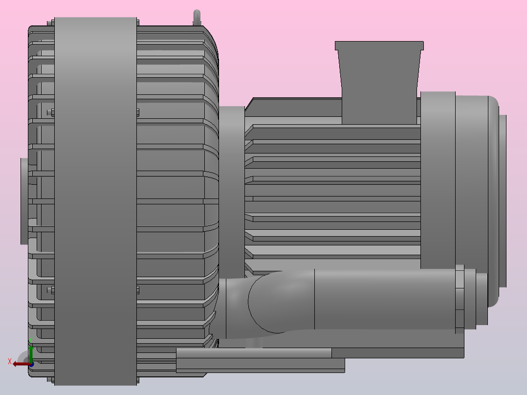 DG-630系列[DG-630-26]高压鼓风机后视图