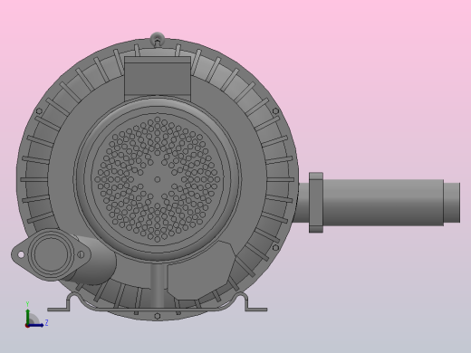 DG-630系列[DG-630-26]高压鼓风机左视缩略图