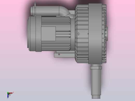 DG-630系列[DG-630-26]高压鼓风机俯视缩略图