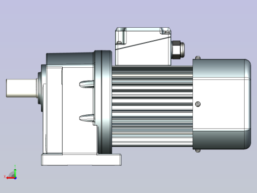 JSCC变频减速电机 f250h03-U后视缩略图
