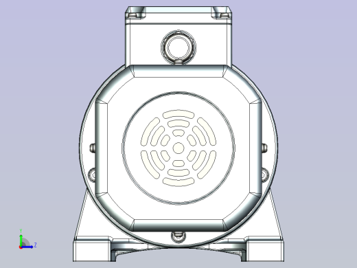 JSCC变频减速电机 f250h03-U左视缩略图