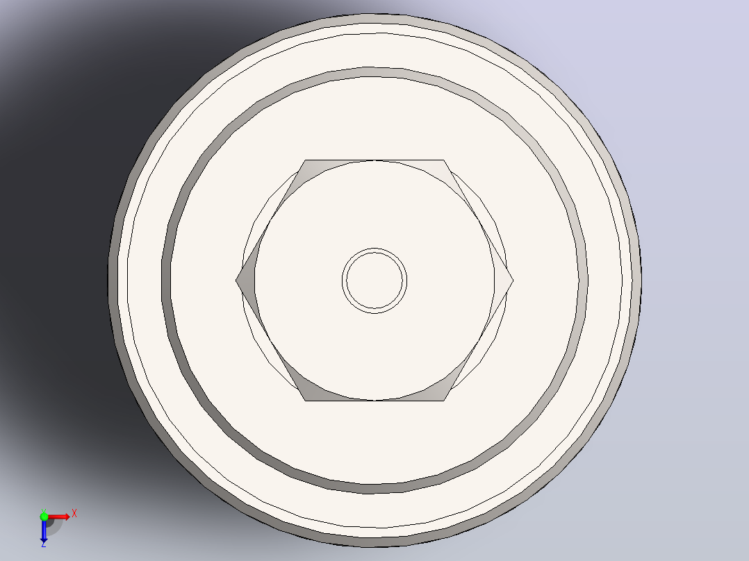 PUTSB(φ60~φ100)摇摆型真空吸盘[PUTSB-80-30-N]俯视图