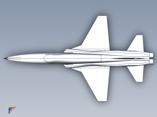 NF-5A自由战斗机俯视缩略图