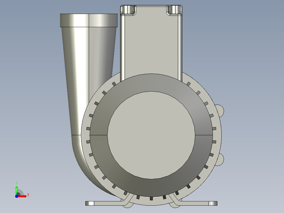 LP系列SPA泵[LP200]前视图