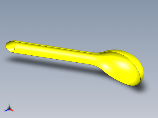 勺子正等轴测缩略图