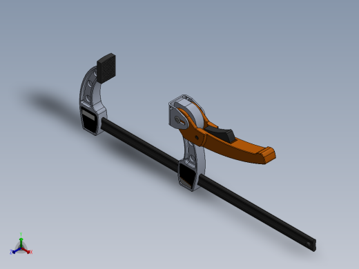 solidworks 约根森- 12英寸齿钳组装